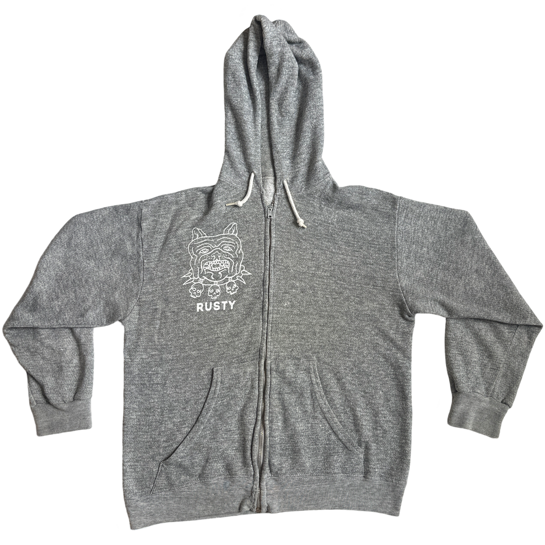 M 80's Grey Hoodie