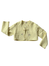 Load image into Gallery viewer, Quilted Baby Blanket Jacket
